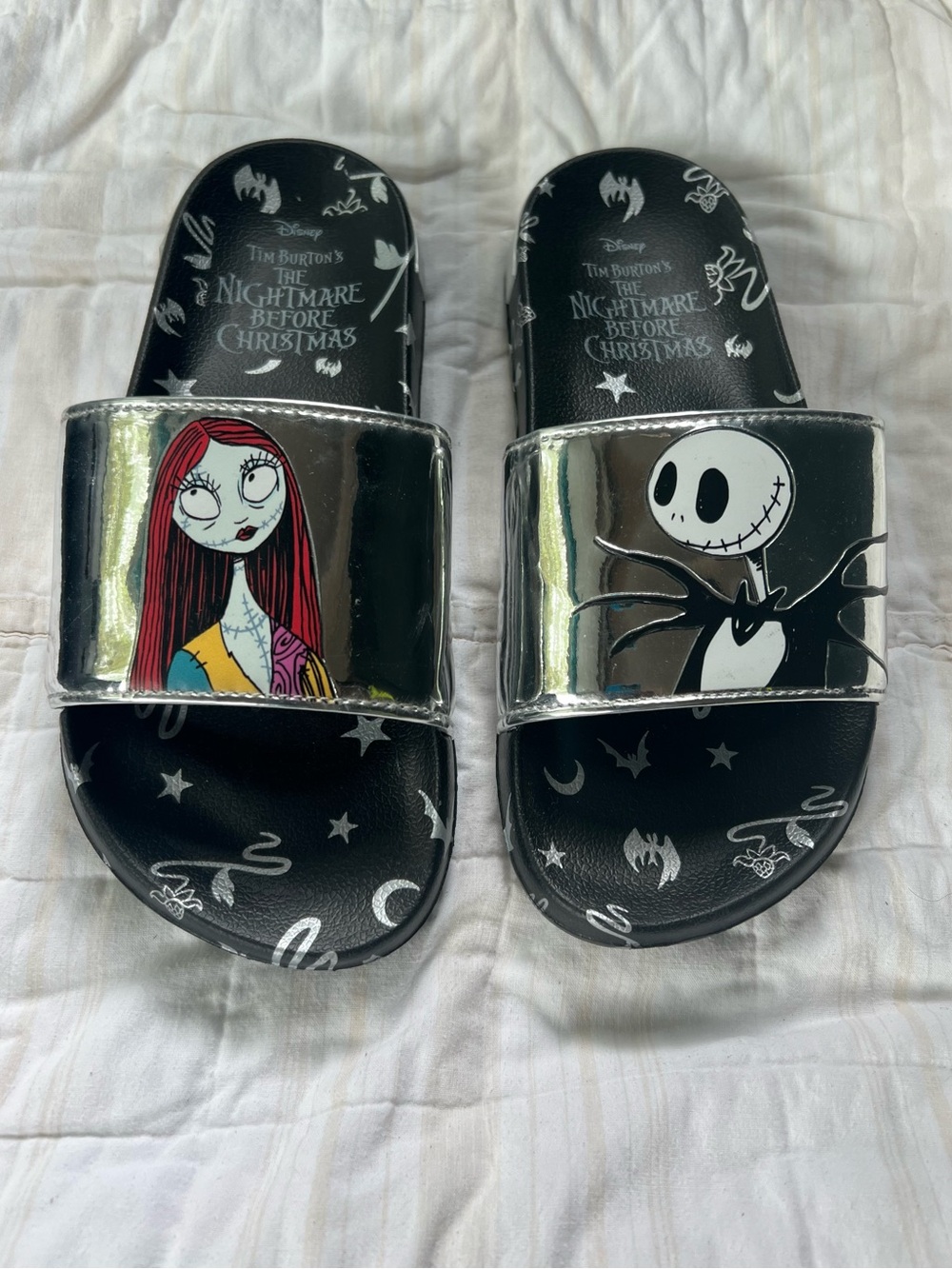 The Nightmare Before Christmas Slide Sandals with Sally & Jack
